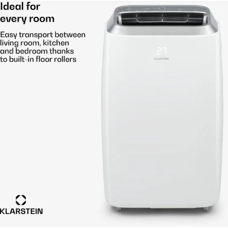 Klarstein Iceblock Prosmart 12 Mobile Air Conditioner 12,000 BTU / 3.5 KW White - Image 4