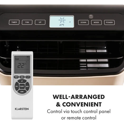 Klarstein Metrobreeze 9 Paris A + Mobile Air Conditioner 9,000 BTU / 2.6 KW EEC A + - Image 5