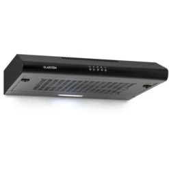 Klarstein Capannina Undercounter Hood 60cm 166m³ / H LED Stainless Steel Black