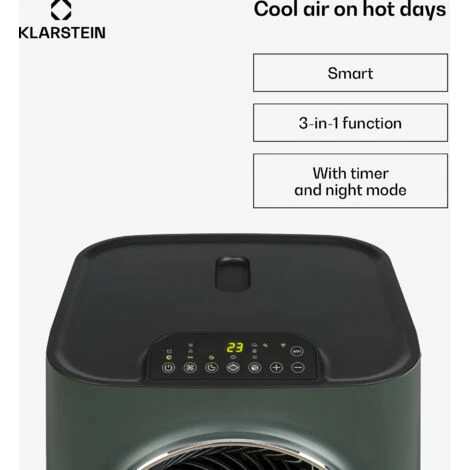 Klarstein Klarstein Kraftwerk Smart 12K Air Conditioner 3-in-1 12000 BTU App Control Remote Control - Image 2