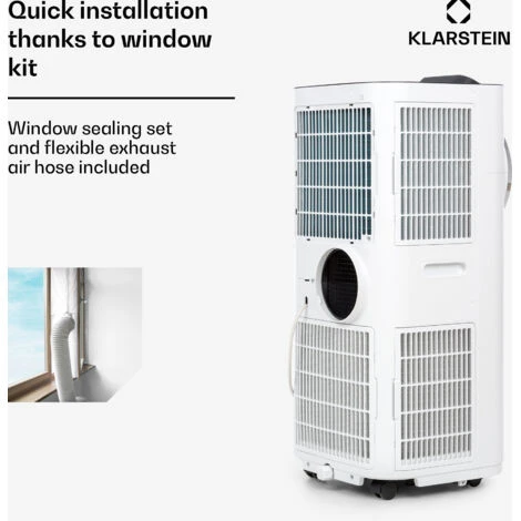 Klarstein Kraftwerk Smart 10K Air Conditioner 3-in-1 10000 BTU App Control Remote Control - Image 5
