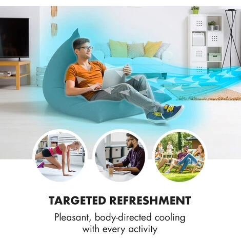 Klarstein Highwind Tower Fan 45W Oscillation Function Timer LED Display - Image 3