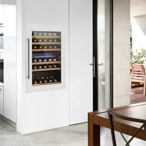 Klarstein Vinsider 35D Built-in Wine Refrigerator 128 Litres 41 Bottles Of Wine 2 Zones - Image 4
