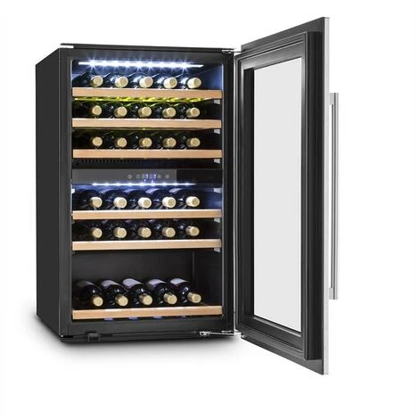 Klarstein Vinsider 35D Built-in Wine Refrigerator 128 Litres 41 Bottles Of Wine 2 Zones - Image 5