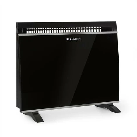 Klarstein Gotland Glass Convector 600, 900 And 1500W Black