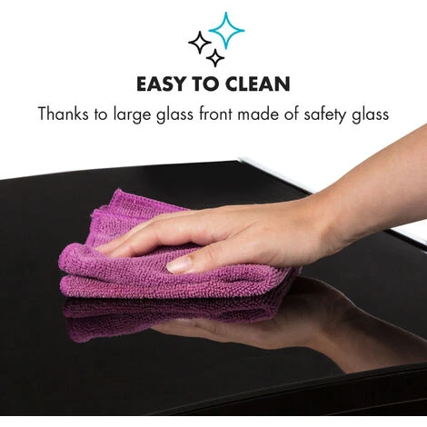 Klarstein Gotland Glass Convector 600, 900 And 1500W Black - Image 4