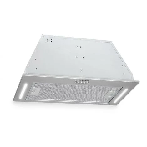 Klarstein Down Under Cooker Extractor Hood Built-in 60cm Exhaust Air: 590 M³ / H LED Stainless Steel