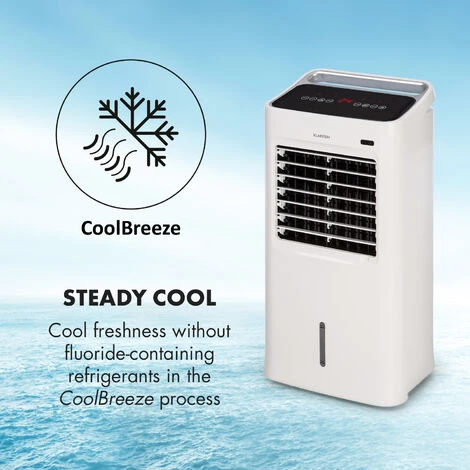 Klarstein IceWind 4-in-1 Air Cooler 222 M³ / H 36.5W Timer Remote Control White - Image 3