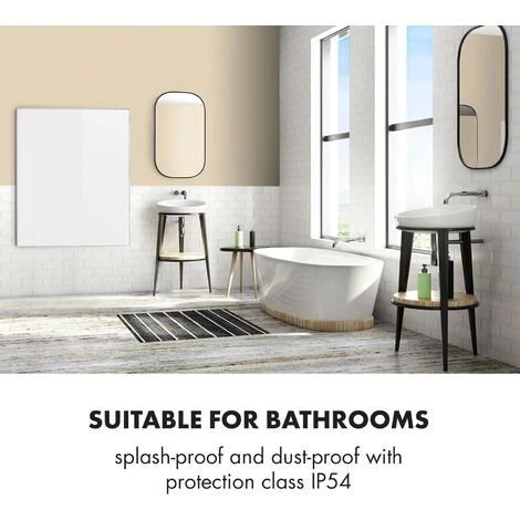 Klarstein Wonderwall Air 120 Infrared Heater 120x100cm 1200W Wall Installation Remote Control - Image 4