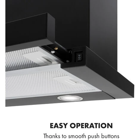 Klarstein Mariana 60, Flat Screen Hood - Image 4