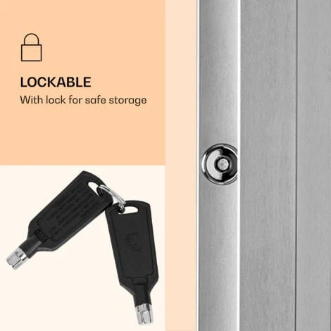 Klarstein Vinovilla Smart Wine Fridge 50l / 20 Bottles Glass Door Stainless Steel - Image 5