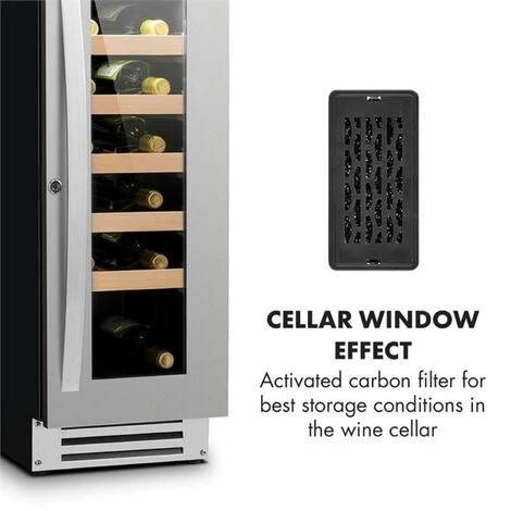 Klarstein Activated Carbon Filter For Wine Refrigerators 9.9x4.9x1cm (WxHxD) - Image 2
