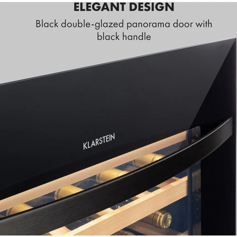 Klarstein Vinsider 24 Built-In Uno Wine Refrigerator Built-in 1 Zone 24 Bottles - Image 5