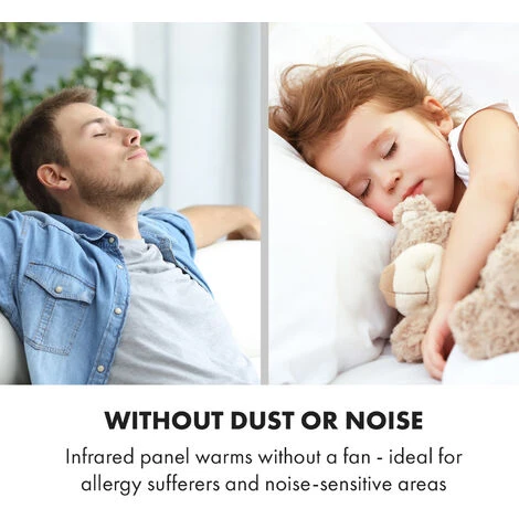 Klarstein Wonderwall Air Art Smart Infrared Heater 80x60cm 500W Garden Path - Image 4