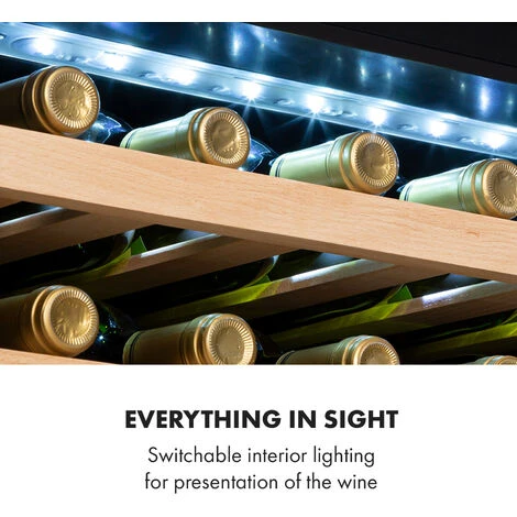 Klarstein Vinsider 41D Built-In Duo Quartz Edition Built-in Wine Fridge - Image 5