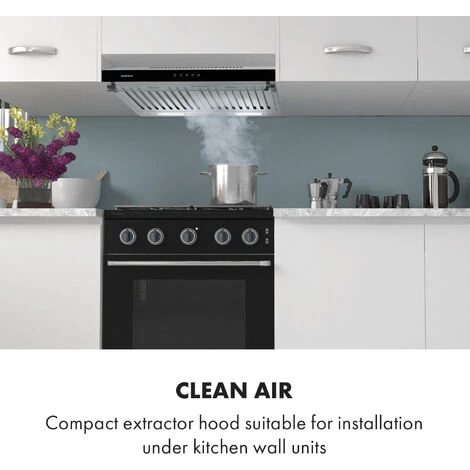 Klarstein Purista Americana, Extractor Hood, Baffle Filter, 306 M³ / H - Image 2