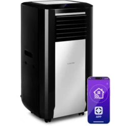 Klarstein Max Breeze Smart Mobile Air Conditioner, 15,000 BTU/h (4.4kW), EEC A