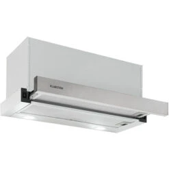 Klarstein Viola Extractor Hood Stainless Steel 59.6 Cm 612m³ / H EEC A Silver
