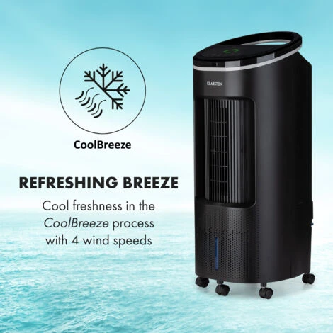 Klarstein IceWind Plus 4-in-1 Air Cooler 330 M³/h Oscillation Remote Control - Image 4