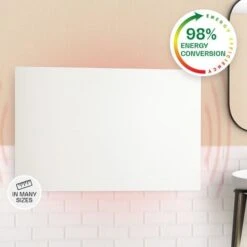 Klarstein Klarstein Wonderwall Air Infinite, Infrared Heater, 90x60cm, 580W, Wall, FB